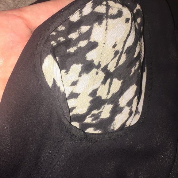 Vince Basketweave-Print Popover Silk Dress - Picture 6 of 8